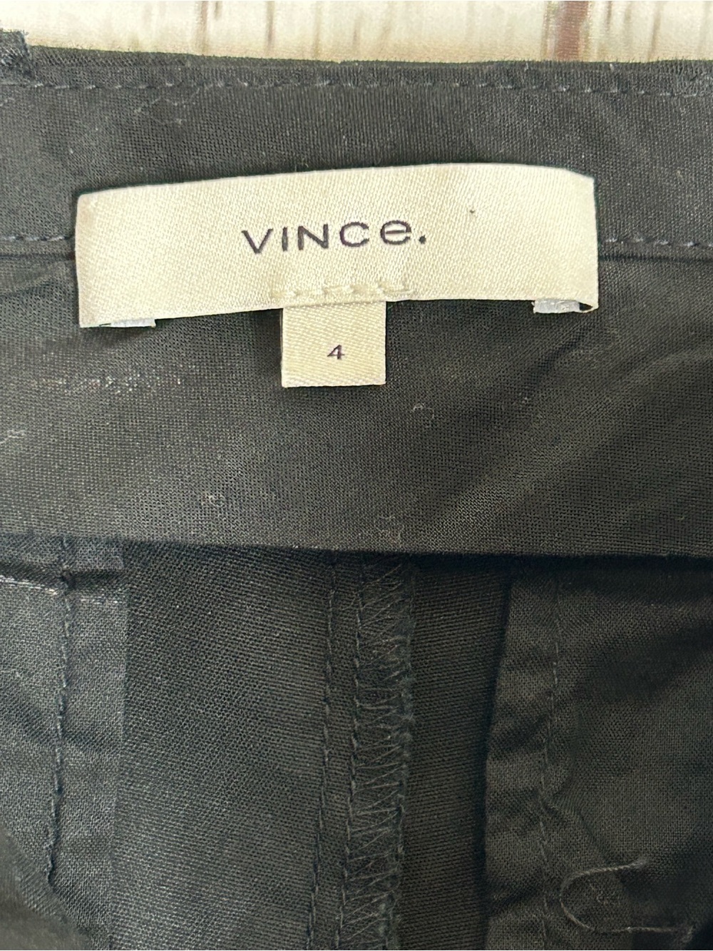 NWT Vince Black Tailored Bermuda Shorts Size 4 - Picture 5 of 7